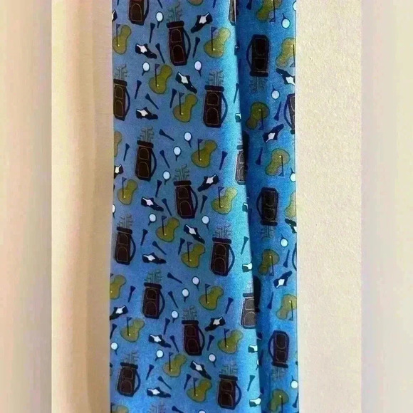 Men’s golf tie - Picture 3 of 4